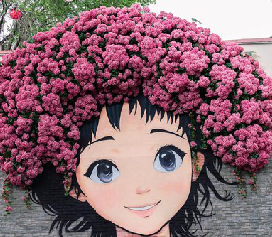 城固墙体彩绘-网红墙打卡