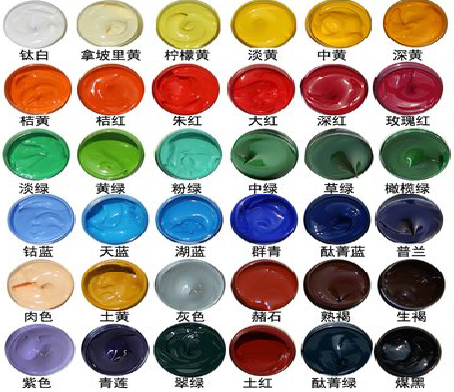 城固墙绘颜色的选择有讲究。