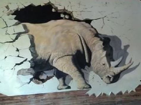 城固在墙绘中，如何绘制3D效果？