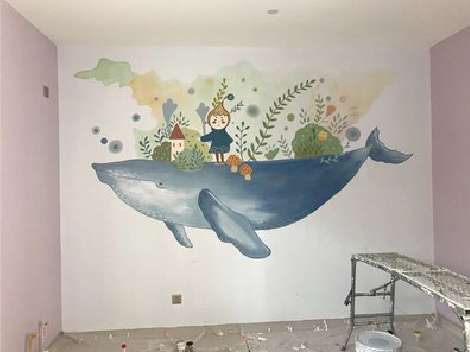 城固手绘墙的特点及优势。